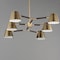 Maxim Lighting Carlo 6-Light LED Chandelier 25176DBZHR - alternate 3